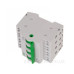 Перемикач мережа-генератор F&F PSA-463 I-0-II 63A