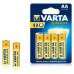 Батарейка сольова Varta Superlife AA (блістер 4шт)