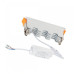 Світильник LED точковий Nowodvorski Mini 1x10W 3000K 600Lm IP20 білий ( 10042 )