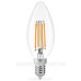 Світлодіодна філаментна лампа Titanum Filament C37 E14 4Вт 4100K (TLFC3704144)