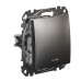 Вимикач Schneider Electric Sedna Design & Elements з підсвіткою матовий алюміній SDD170101L