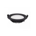 Точковий світильник Kloodi KD-DEEP135 13W CCT BK LED 3000K/4000K/6000K 1440Lm IP44 чорний