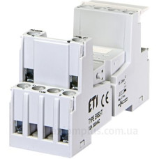 Цоколь ETI 002473012 ERB2-T тип Т (для ERM2) Цоколь ETI 002473012 ERB2-T тип Т (для ERM2)