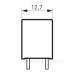 Силове реле Schrack RT424024 24B DC 8А