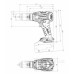Акумуляторний ударний дриль-шурупокрут Metabo SB 18 LTX BL Q I 18В 65/130Нм 0-550/0-2000 об/хв 1,5-13мм (602361850)