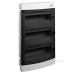 Вбудований модульний щиток NOARK PNF 36T прозорі дверцята 3x12м IP40 (101516)