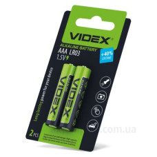 Лужна батарея Videx LR03 AAA (LR03/AAA 2pcs SB) 2 шт