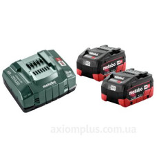 Набір акумуляторів Metabo LiHD 5,5Аг 2шт ASC 145 (685122000) Набір акумуляторів Metabo LiHD 5,5Аг 2шт ASC 145 (685122000)