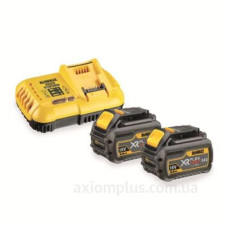 Комплект із зарядного пристрою та акумуляторів DeWALT DCB118T2 8А 10,8В/14,4В/18В/54В для інструментів (2шт) Комплект із зарядного пристрою та акумуляторів DeWALT DCB118T2 8А 10,8В/14,4В/18В/54В для інструментів (2шт)