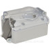 Накладна розетка двомісна з кришкою ETI PRE-2PC IP44 (4481021)