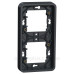 Вертикальна 2-постова рамка Schneider Electric MUR34151 IP55 (чорний)