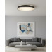 Світильник стельовий Azzardo AZ2745 Cortona LED 1x47W 3000K 2550Lm IP20 чорний