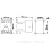 Контактор Schrack LZDC09B3 Cubico Classic 230В AC 1НВ+1НЗ 4кВт 9А 3Р