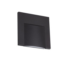 Світильник для підсвітки сходів/коридору Kanlux 33332 Erinus LED 1x0.8W 3000K 15Lm IP20 чорний