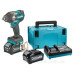 Акумуляторний ударний гайкокрут Makita TW007GM201 XGT 40В 4Аг з 2 акумуляторами DC40RA