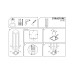 Світильник LED вуличний Nowodvorski Structure LED I stojaca 1x13W 3000K 820Lm IP54​​ ( 8145 )