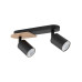 Світильник поворотний, спот TK Lighting 4674 Cover Wood GU10 2x10W IP20 чорний