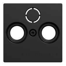 Центральна панель TV розетки антенна Merten System M Ocean Plastic, MEG4123-0403 (чорна матова) Центральна панель TV розетки антенна Merten System M Ocean Plastic, MEG4123-0403 (чорна матова)