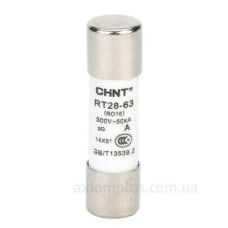 Циліндричний запобіжник Chint RT28-63 gG/gL 14х51мм 40A (520494)