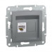 Розетка Schneider Asfora сталь комп'ютерна RJ45 Cat.6 ( EPH4700162 )