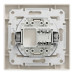 Розетка Schneider Asfora кремова комп'ютерна RJ45 Cat. 5E з рамкою ( EPH4300123 )