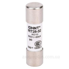Циліндричний запобіжник Chint RT28-32 gG/gL 10х38мм 10A (520478)