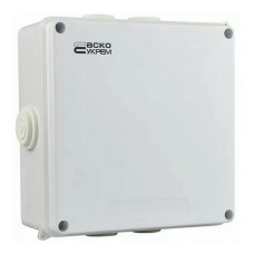 Коробка розподільча АСКО 150х150х70 біла IP65 ( A0150170020 ) Коробка розподільча АСКО 150х150х70 біла IP65 ( A0150170020 )