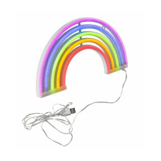 Бра, настінний світильник Goldlux 327130 Neon Rainbow LED 1x3W IP20 білий