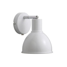 Бра, настінний світильник Nordlux 45841001 Pop E27 1x18W IP20 білий