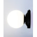 Бра, настінний світильник Pikart 5260-1 Dome sconce G9 1x15W IP20 чорний