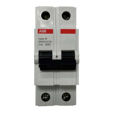 Автоматичний вимикач ABB basic M 2P C40 (2CDS642041R0404)