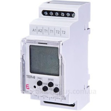 Багатофункціональне цифрове термореле ETI 002471824 TER-9 230V (2x16A AC1) Багатофункціональне цифрове термореле ETI 002471824 TER-9 230V (2x16A AC1)