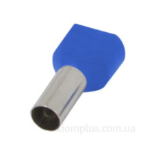 Ізольований наконечник E.Next e.terminal.stand.te.2.0.75.blue 2x0,75 кв.мм блакитний (s4037002)