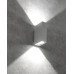 Вуличний світильник Goldlux 319982 Orlean LED 2x2.5W 4000K 430Lm IP54 білий