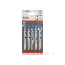 Лобзикові пилки Bosch T118A (5шт)