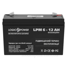 Акумулятор AGM LPM 6-12 AH Акумулятор AGM LPM 6-12 AH