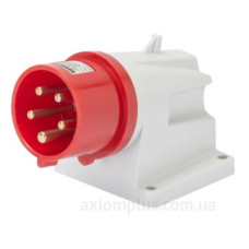 Стаціонарна вилка 90° GEWISS IP44 3P+E 16A 400В (GW60408) Стаціонарна вилка 90° GEWISS IP44 3P+E 16A 400В (GW60408)