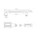 Світильник стельовий Goldlux 327383 Paris GU10+LED 3x10W+24W 4000K 1800Lm IP20 чорний