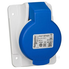 Силовий роз'єм прихованого монтажу Schneider Electric PKF16F423 16А 2P+E IP44 250В Силовий роз'єм прихованого монтажу Schneider Electric PKF16F423 16А 2P+E IP44 250В