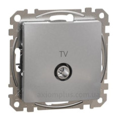 Кінцева TV-розетка 4 дБ Schneider Electric Sedna Design & Elements алюміній SDD113471