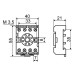 Колодка до реле АСКО PF083A під MK2P ( A0090020001 )