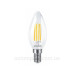 Світлодіодна лампа Maxus C37 FM 220Вт E14 Clear (1-MFM-734)