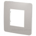 Однопостова рамка Schneider Electric NU280224 (шампань/білий) Однопостова рамка Schneider Electric NU280224 (шампань/білий)