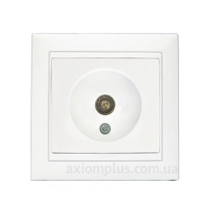 ТВ розетка Elcor Emily 9215 (211585) (білий)