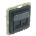 Подвійна комп'ютерна розетка Logus 21975 TIS RJ45 (Cat.5e) (сірий)