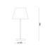 Світильник вуличний портативний Ideal Lux 286730 Lolita LED 1x1.8W 3000K 200Lm IP54 сірий