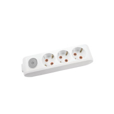 Колодка VIKO Multi-Let 3-на з заземленням з вимикачем ( 90118300 ) Колодка VIKO Multi-Let 3-на з заземленням з вимикачем ( 90118300 )