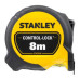 Вимірювальна рулетка Stanley STHT37232-0 Control-lock 8мх25мм в обгумованому корпусі з подвійною шкалою
