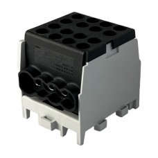 Клемний блок FJ-25/16.3BL 100A чорний Промфактор ( FJ25163BL )