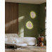 Бра, настінний світильник TK Lighting 10705 Stone G9 3x8W IP20 бежевий